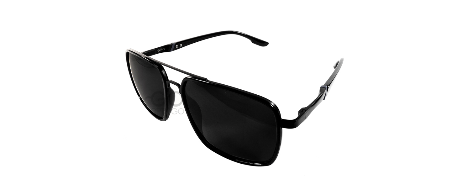  I-Gallery Sunglasses 8029 / C1 Black Glossy